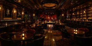 Jazz club environment